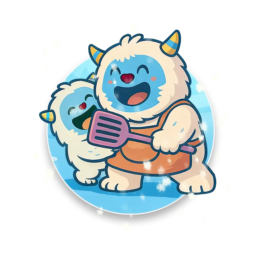 雪怪滚滚游戏图标